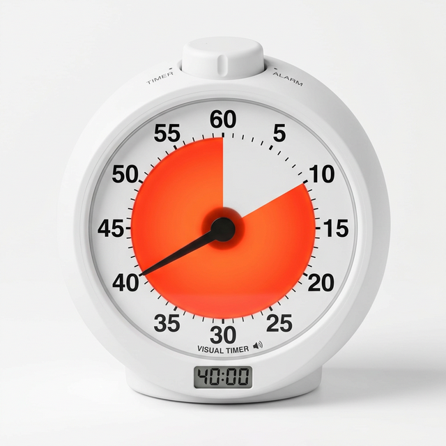 Visual Countdown Timer - Large Display